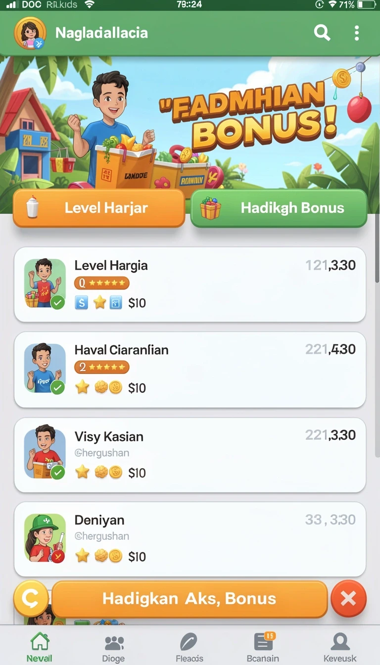 Screenshot luckydf nomor 1